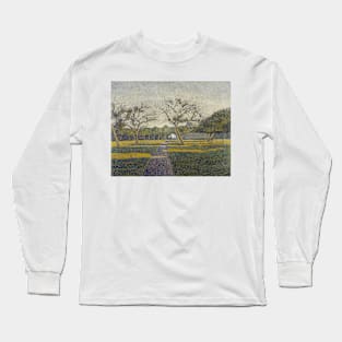 Orchard at La Louviere by Alfred William Finch Long Sleeve T-Shirt